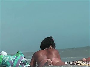 nudist beach flick presents supreme looking naked stunners