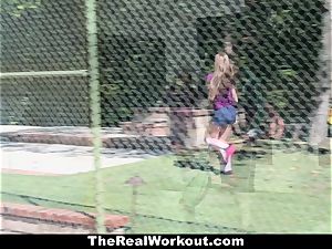 TheRealWorkout Kimber Lee romped By Her Soccer Coach